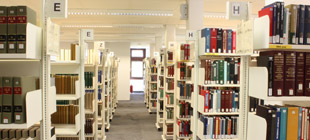 An exterior view of the Law Library