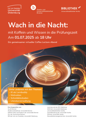 Poster Wach in die Nacht