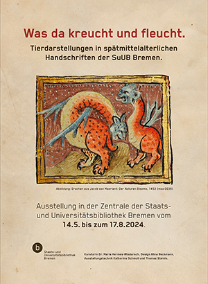 Ausstellung Tierdarstellungen in mittelalterlichen Handschriften